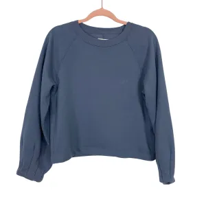 Abercrombie & Fitch Pleated Puff Sleeve Sweatshirt- Size XS