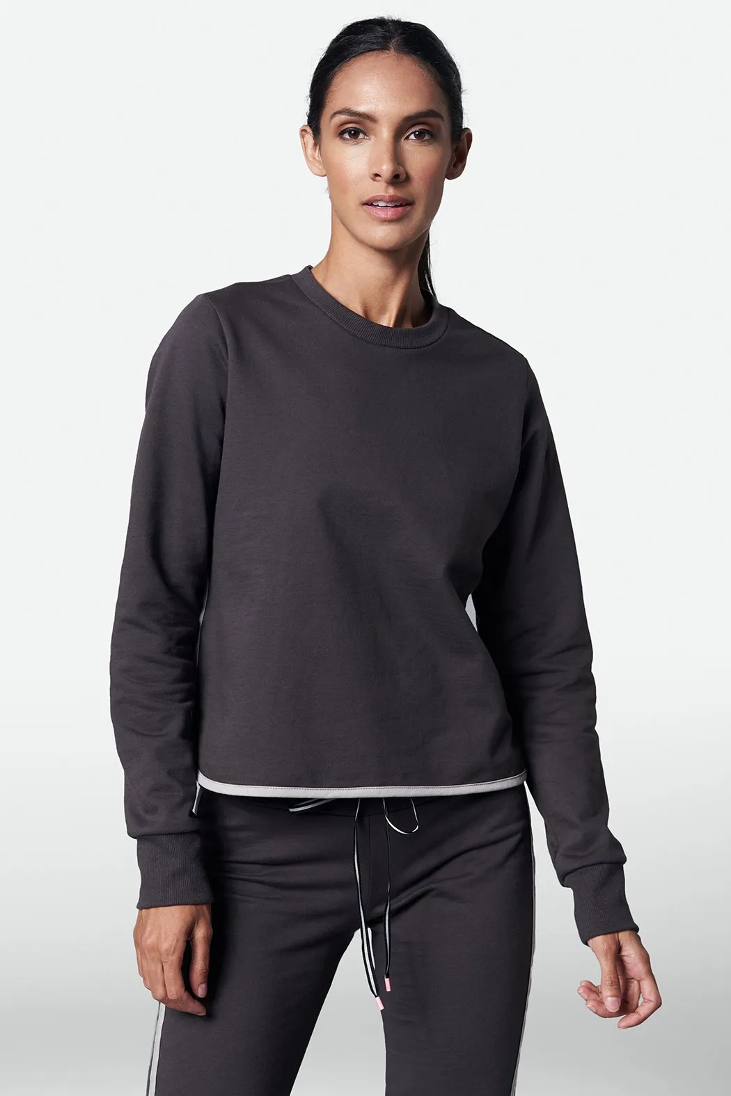 Align Curve Hem Sweatshirt