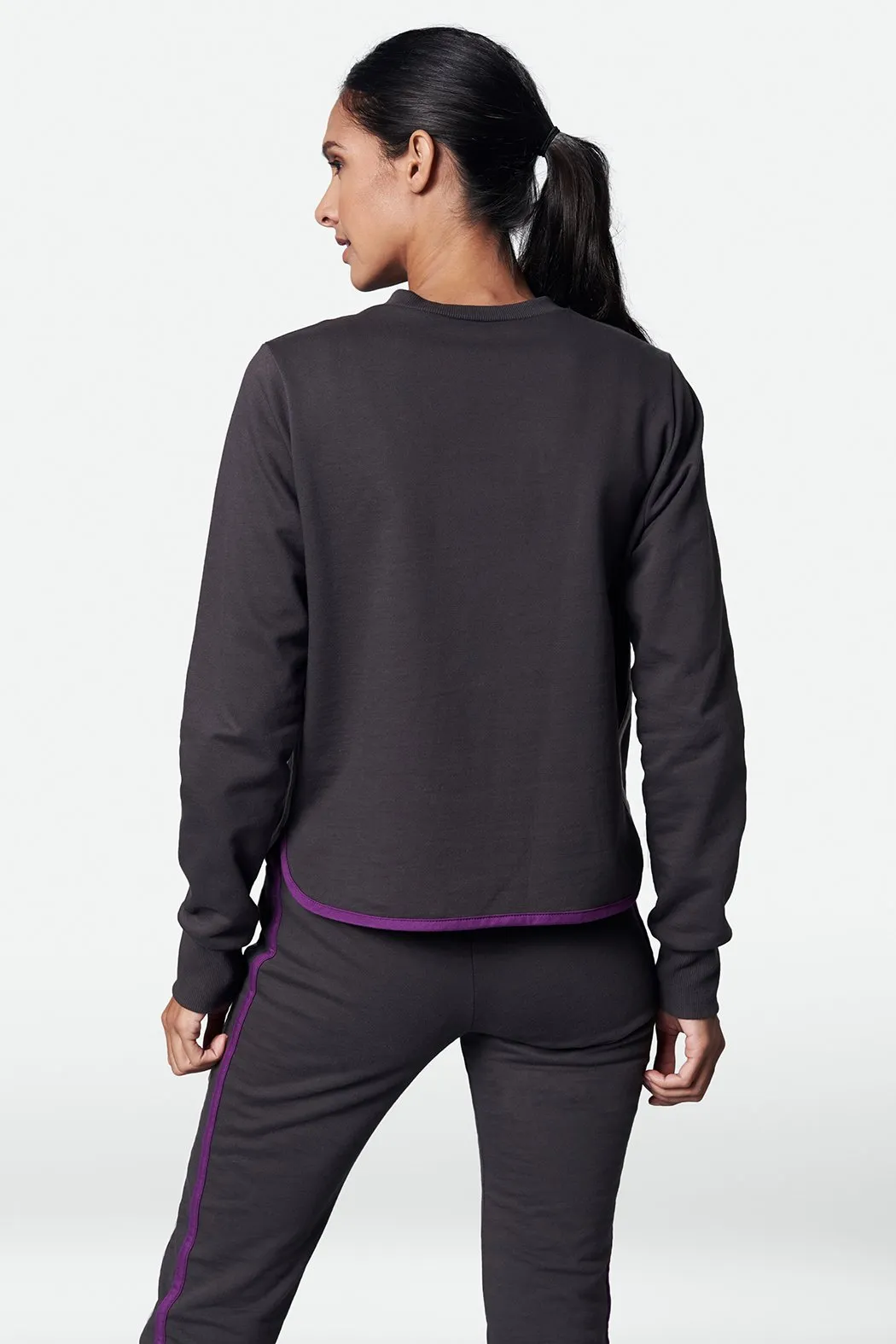 Align Curve Hem Sweatshirt