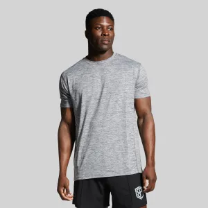 Athleisure Tee (Heather Grey)