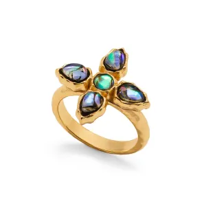 Aurora Ring, Size 9 - Abalone