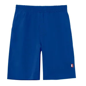 Boys UPF 50  Soft Stretch Below the Knee Swim Board Shorts | Royal