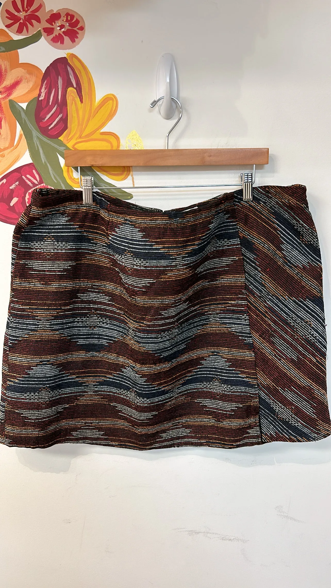 Cato Print Skirt, 24W