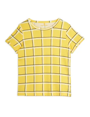 CEHCK SS TEE-YELLOW