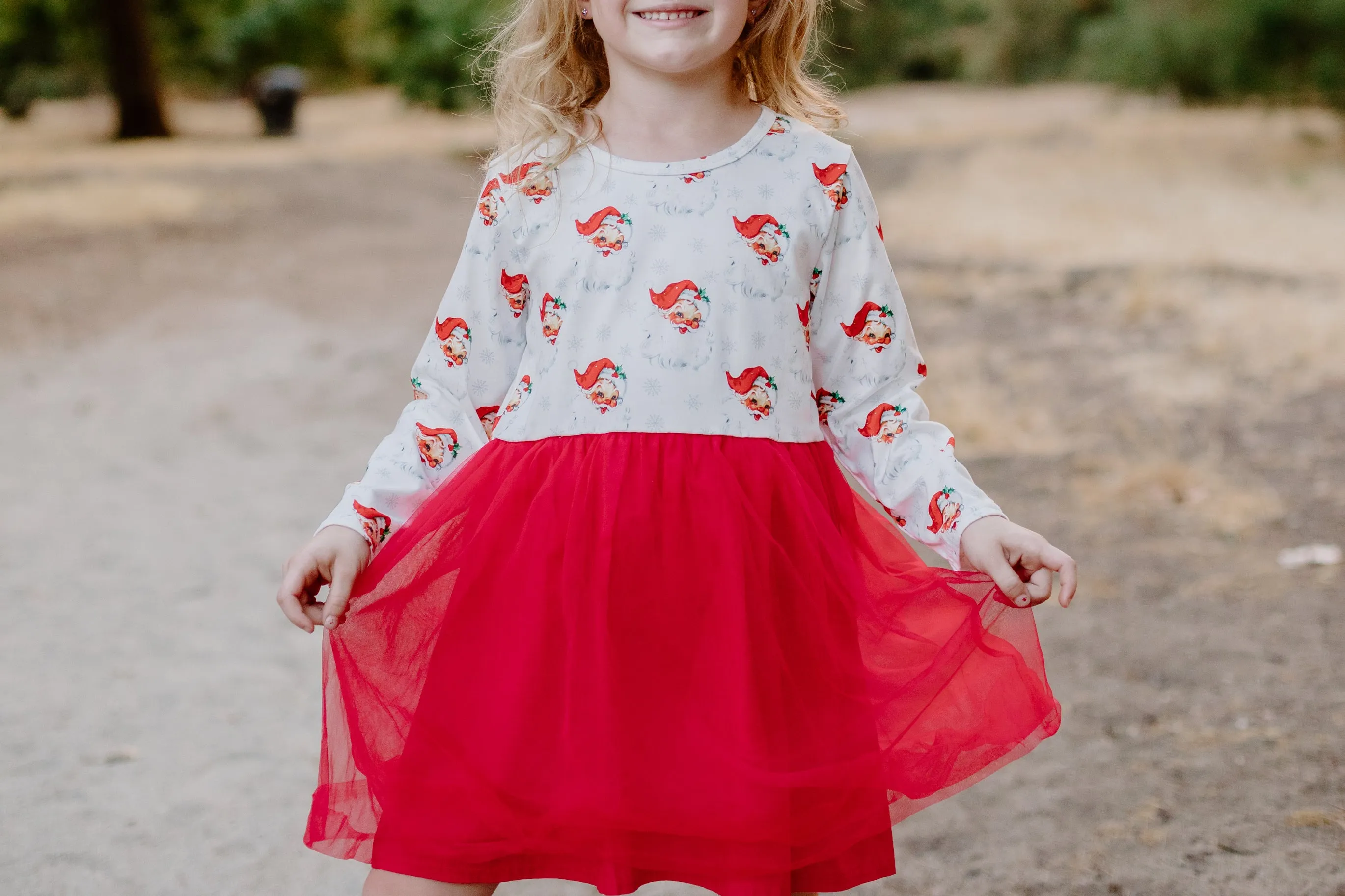 CHRISTMAS SANTA TUTU DRESS