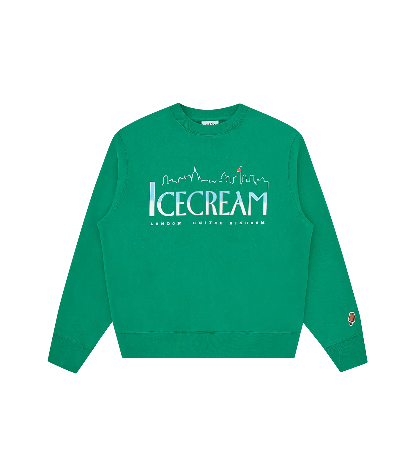 CITYSCAPE CREWNECK - GREEN