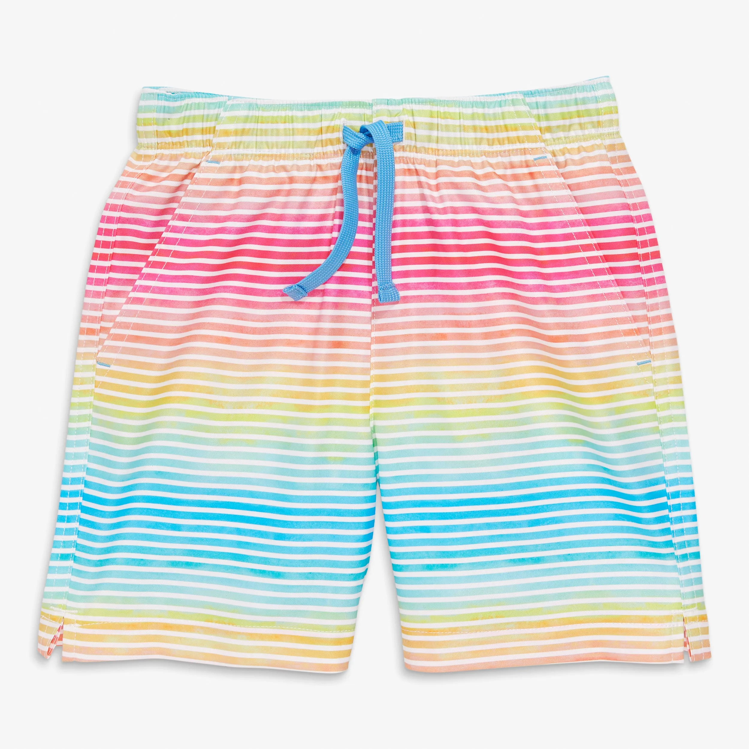 Clearance staycool gym short in ombré rainbow