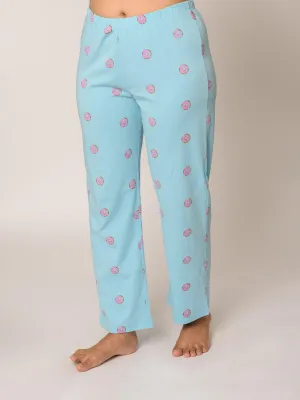 Donut Print Cotton Pyjamas