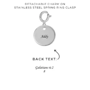 Engraved Charms with Detachable Clasp - Customer's Product with price 12.00