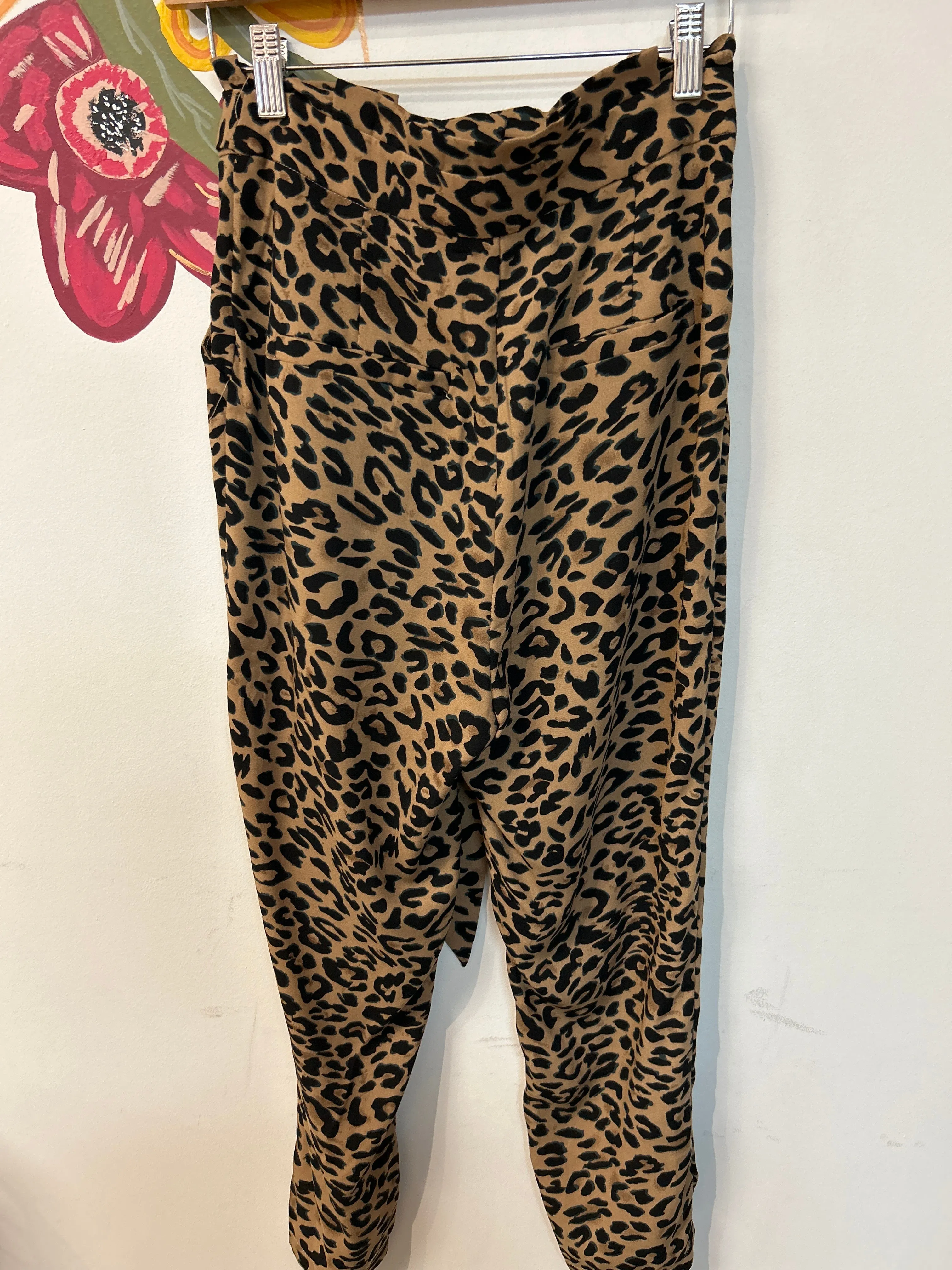 Essue Animal Print Pants, S