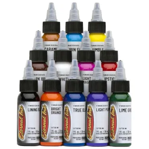 Eternal Tattoo Ink - 12 Color Sample Set