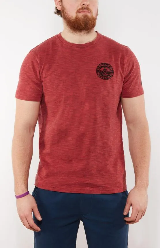 Gongshow Palm Tees Red T-Shirt