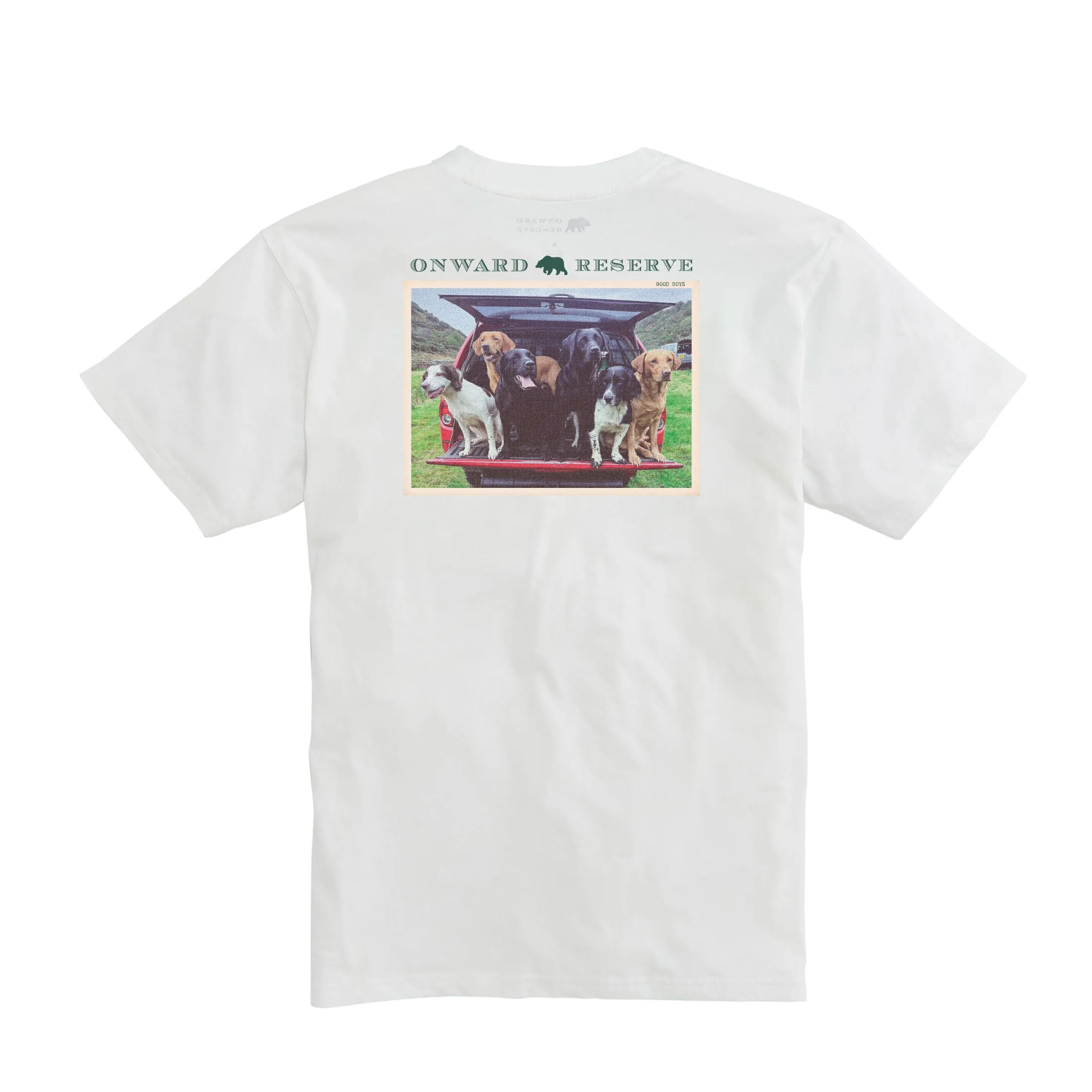 Good Boys Postcard Tee - White