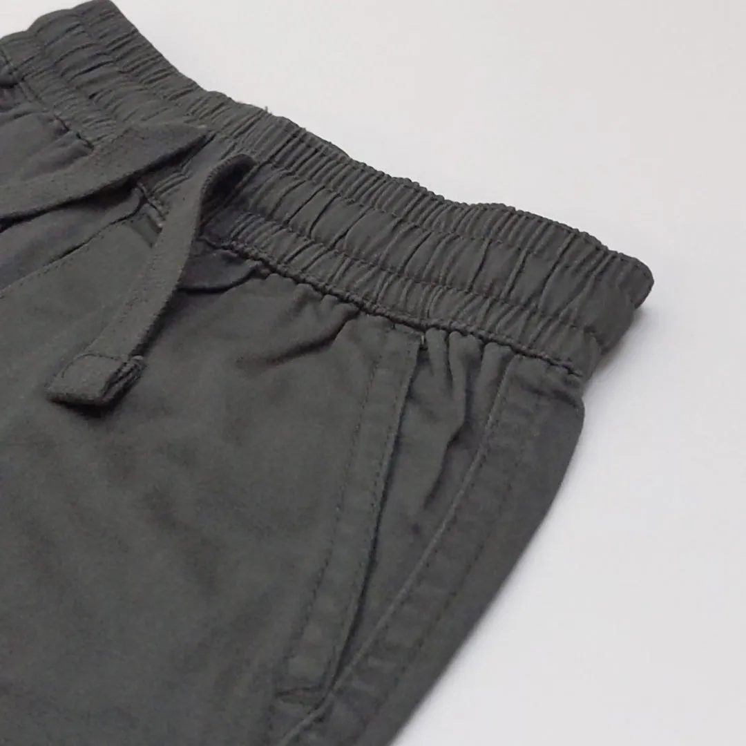 GR - Kids 'Dark Grey' Cotton Shorts GR98