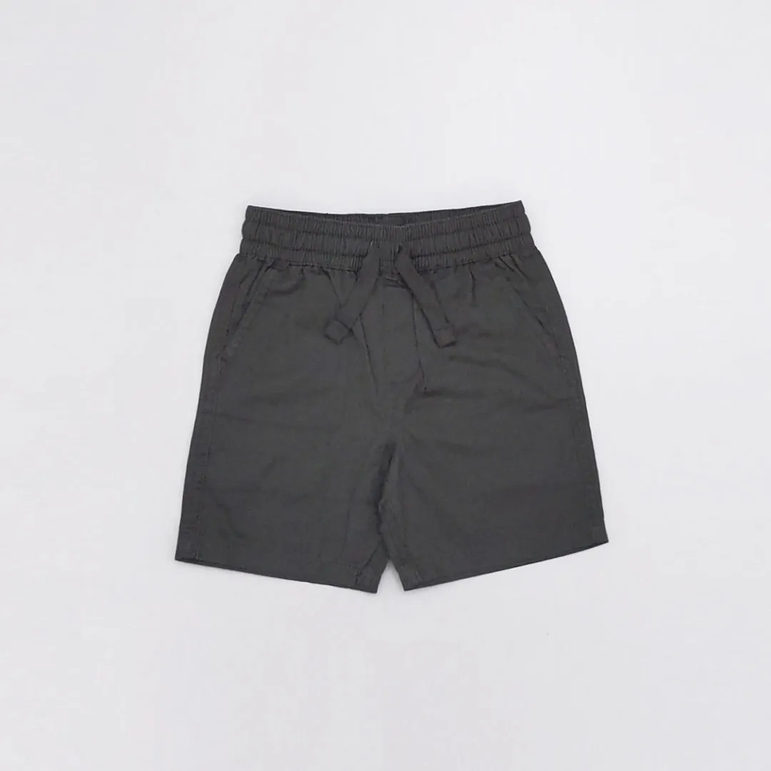 GR - Kids 'Dark Grey' Cotton Shorts GR98