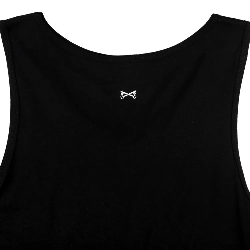 Headline Tank Top - Black