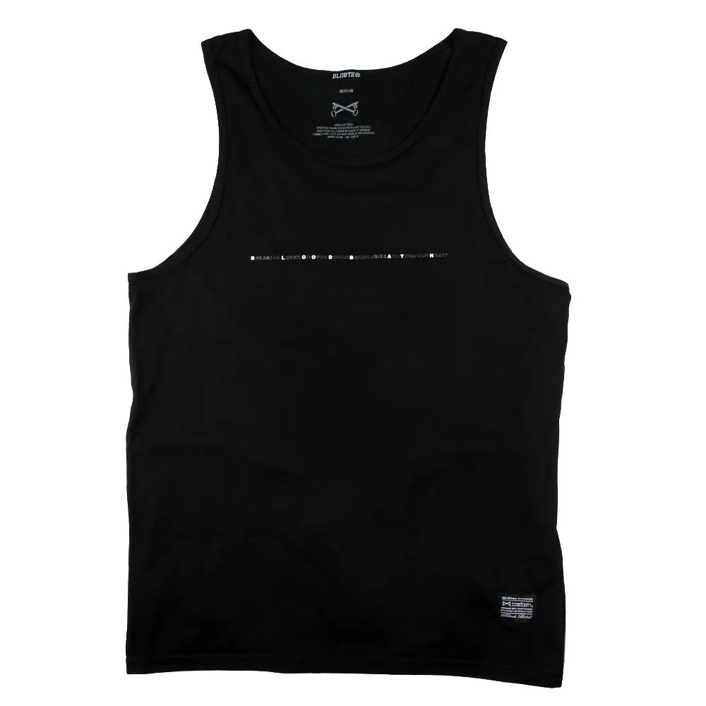 Headline Tank Top - Black