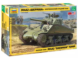 Medium tank M4A2 Sherman 75mm (1/35)