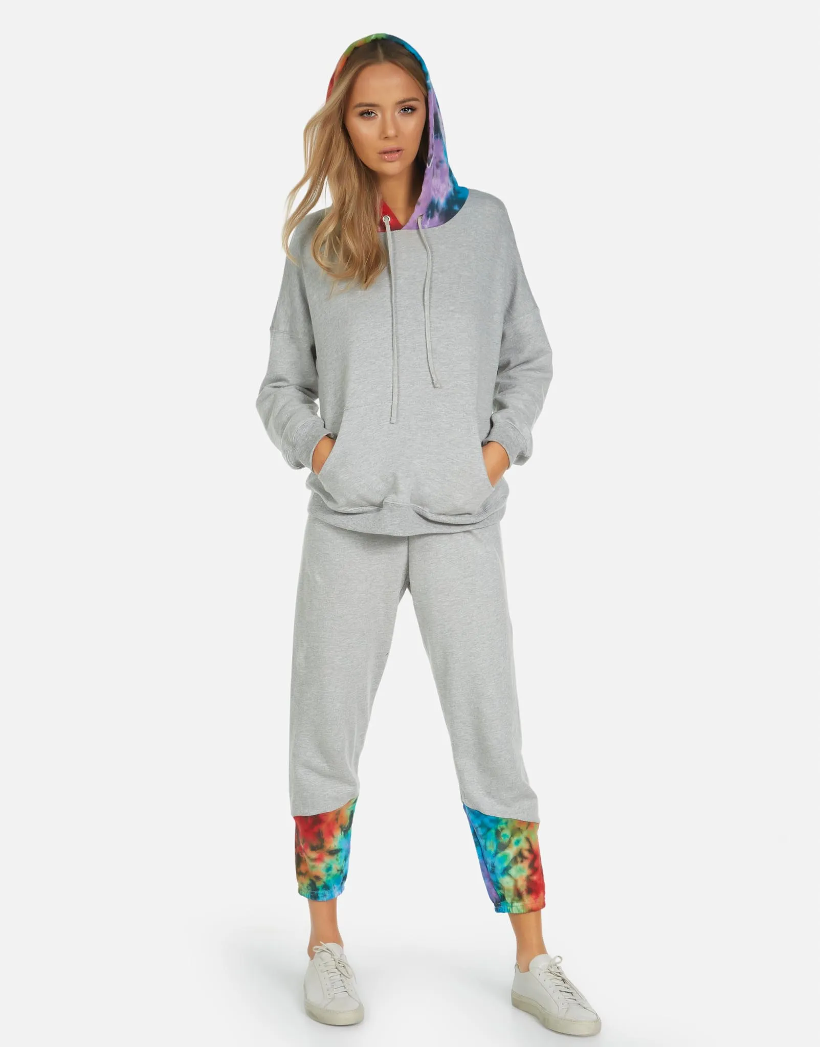 Melbourne LE Grey Rainbow Sweatpant