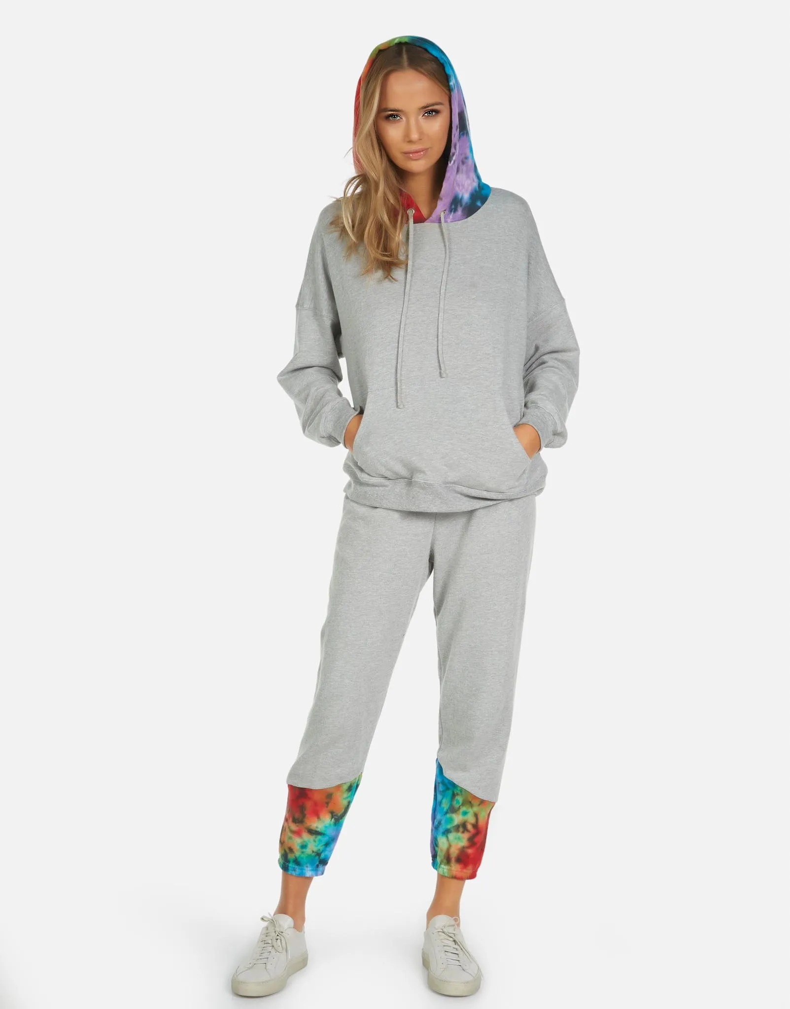 Melbourne LE Grey Rainbow Sweatpant