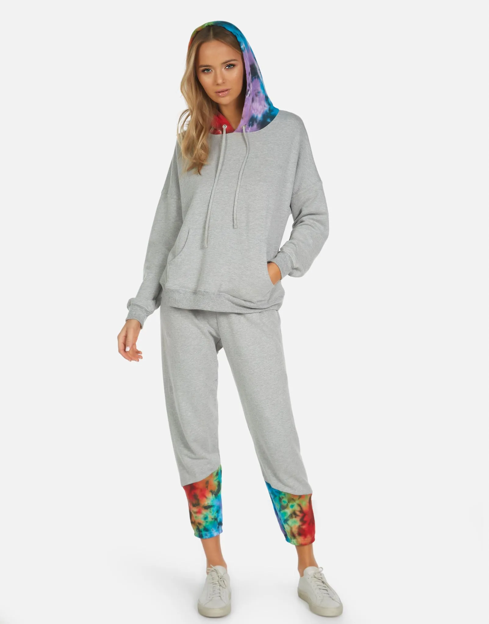 Melbourne LE Grey Rainbow Sweatpant