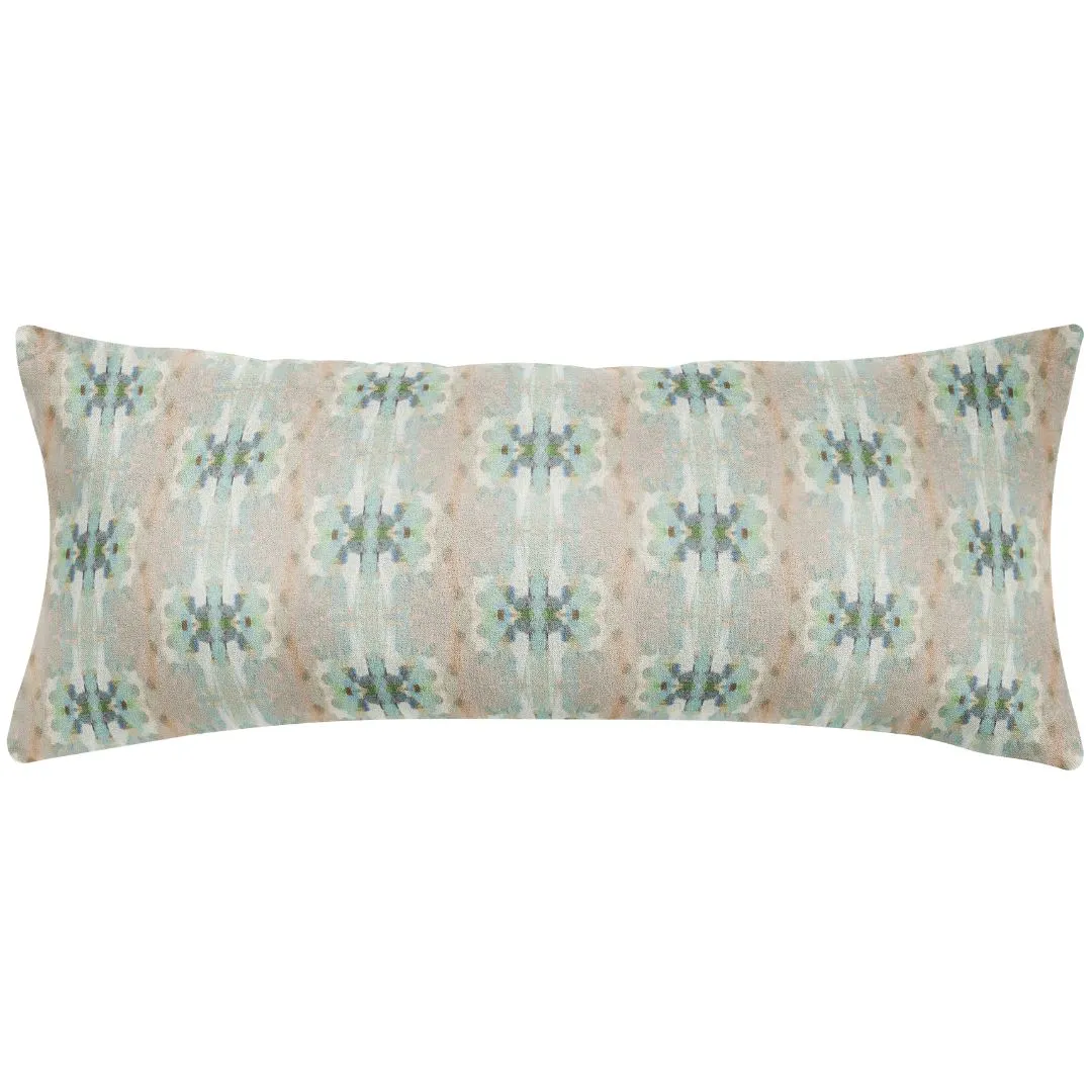 Miss Ella Teal 14x36 Pillow