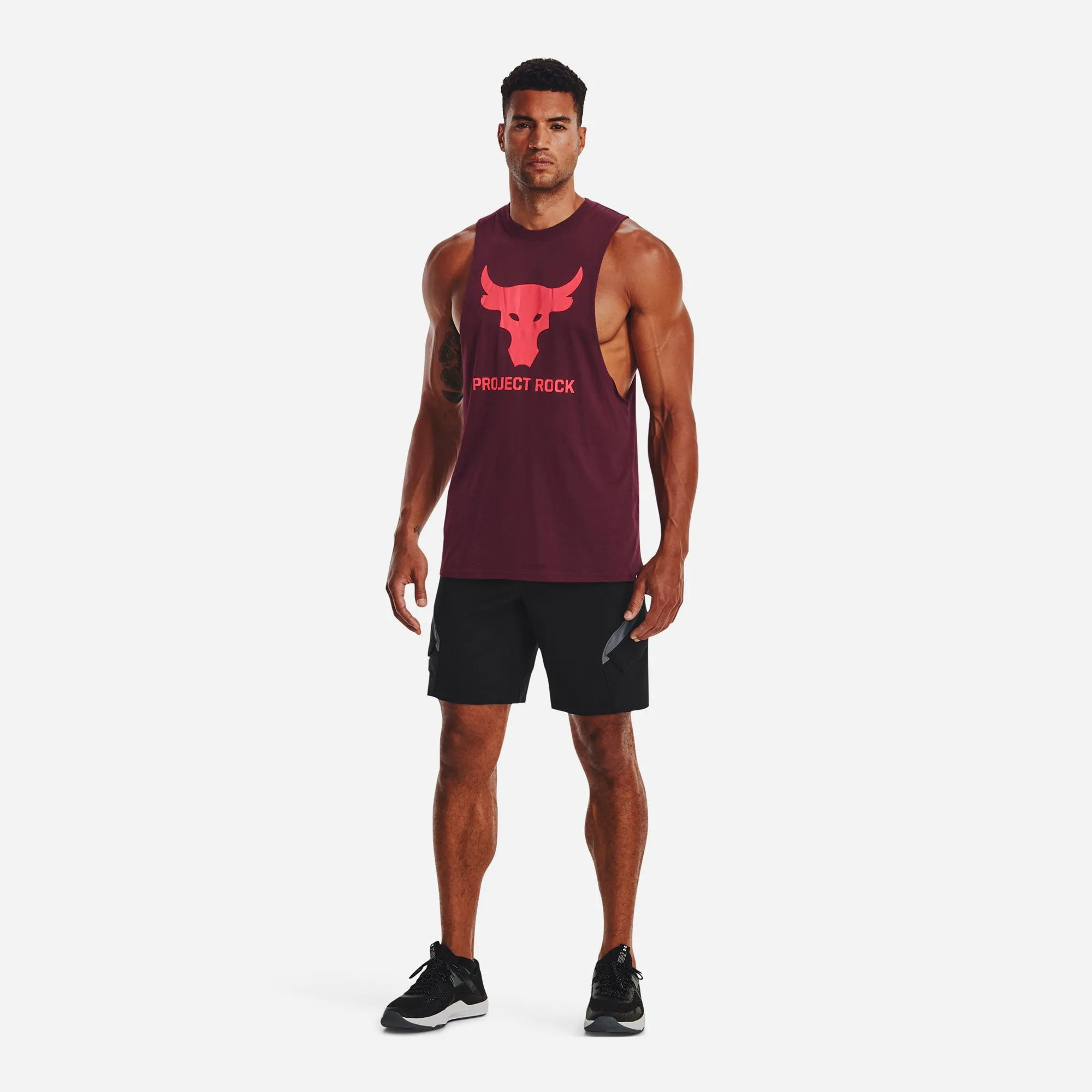 Áo Ba Lỗ Nam Under Armour Pjt Rock Brahma Bull Tank