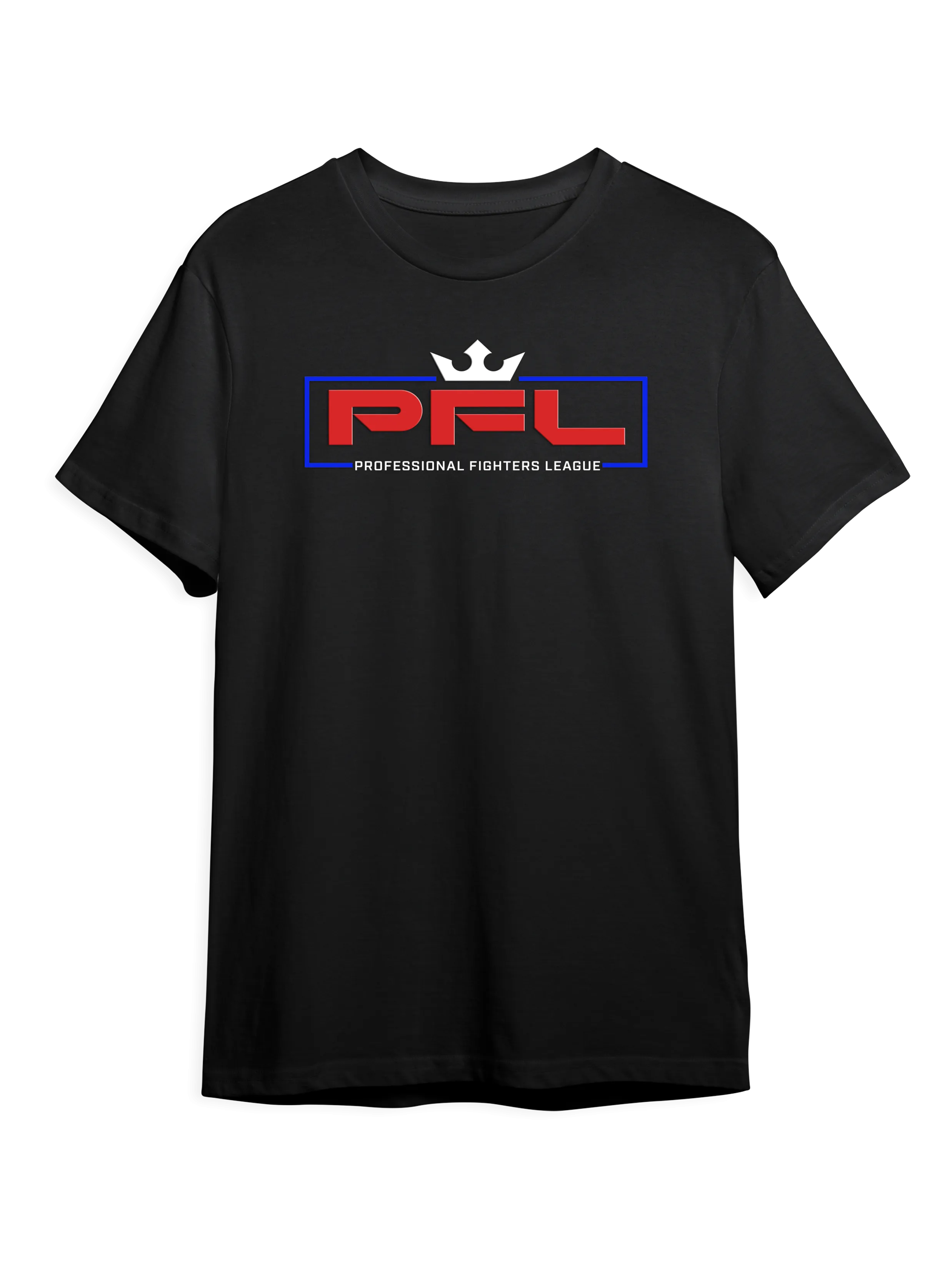 PFL Red Logo T-Shirt - Black