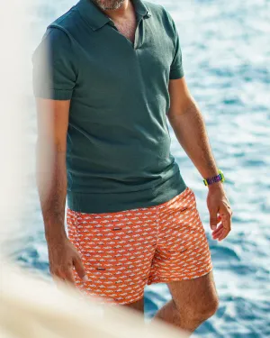 POSH - Men's Swim Shorts - Orange