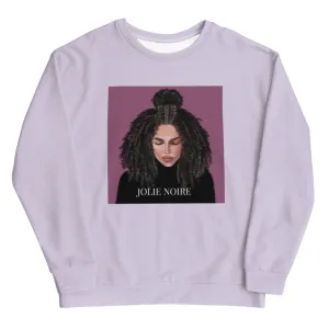 Premium Coiled Beauty Sweatshirt- Lilac