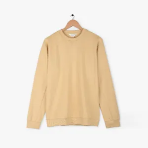 RS - Men 'Beige' Classic Terry Sweatshirt RS393