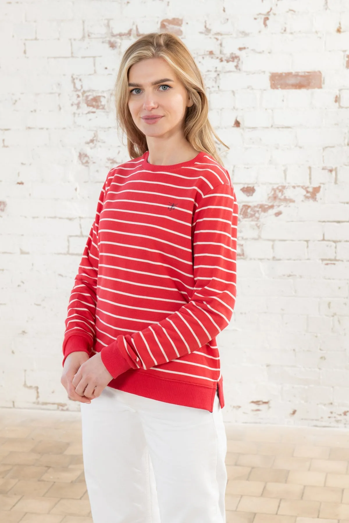 Seaside Jersey - Poppy Stripe