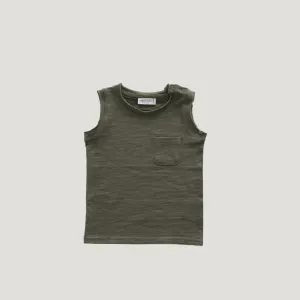 Slub Cotton River Tank - Hunter