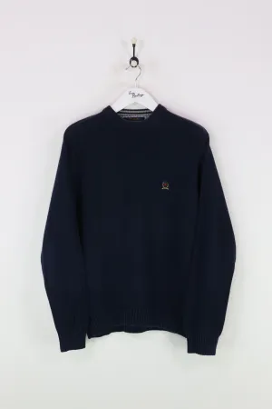 Tommy Hilfiger Knitted Sweatshirt Navy Medium