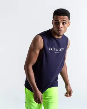 YOU VS. YOU MUSCLE TANK - NAVY