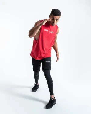 YOU VS. YOU MUSCLE TANK - RED